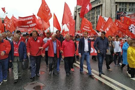 Сергей Обухов о реакции либералов и охранителей на митинг КПРФ в Москве за честные выборы