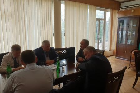 К.К. Тайсаев находится с рабочим визитом в Республике Абхазия