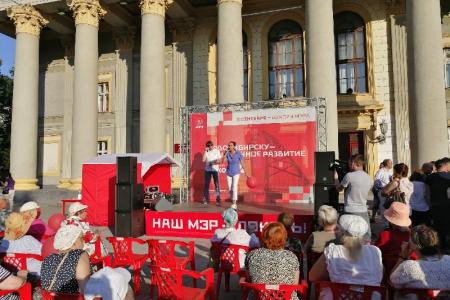 Выборы-2019: Анатолий Локоть провел встречу в Калининском районе Новосибирска