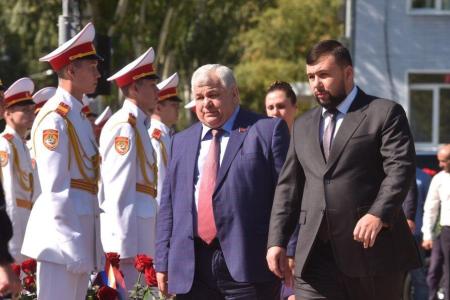 Делегация КПРФ принимает участие в мероприятиях на Донбассе