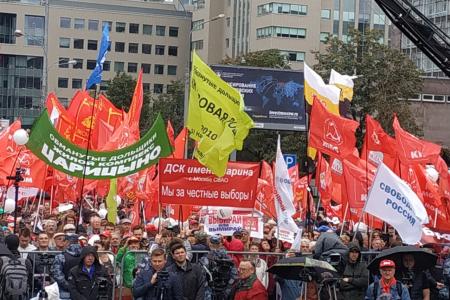 Сергей Обухов о реакции либералов и охранителей на митинг КПРФ в Москве за честные выборы