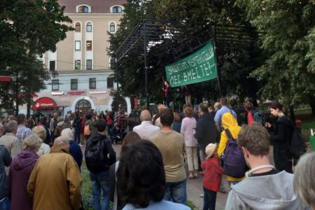 В Москве прошел митинг в защиту Измайловского леса