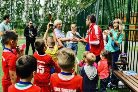 Тюменская область. День рождения мини-футбольного клуба "Комсомолец" и забег "Стальной характер"
