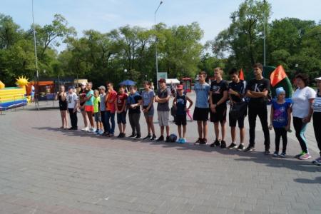 Коммунисты города Тюмени отметили "День физкультурника"
