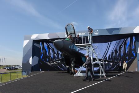 Г.А. Зюганов посетил аэрокосмический салон МАКС-2019 в подмосковном Жуковском