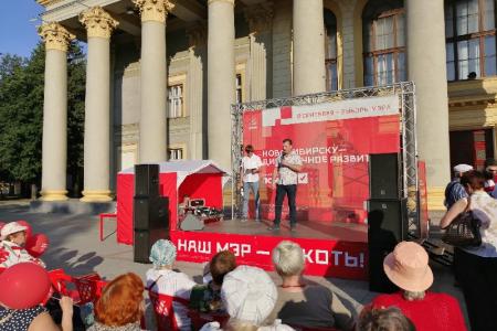 Выборы-2019: Анатолий Локоть провел встречу в Калининском районе Новосибирска