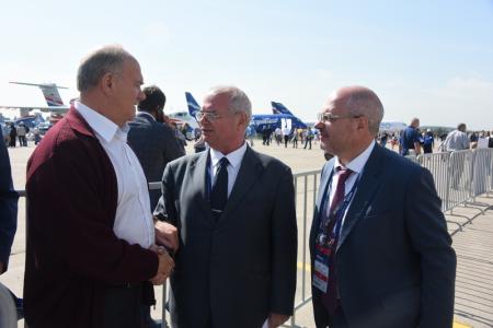 Г.А. Зюганов посетил аэрокосмический салон МАКС-2019 в подмосковном Жуковском