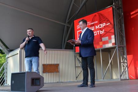 Новосибирск. Анатолий Локоть продолжает встречаться с избирателями