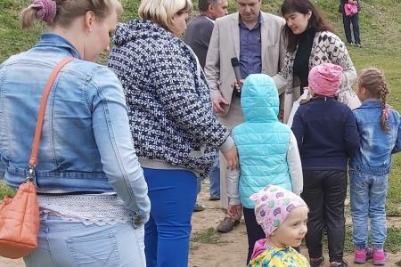 Рязанская область. Депутаты-коммунисты помогли организовать спортивный праздник для детей 