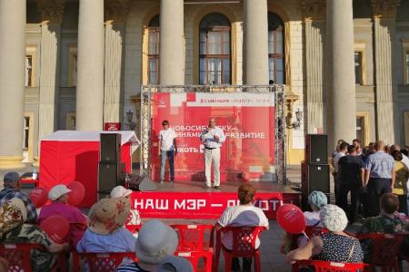 Выборы-2019: Анатолий Локоть провел встречу в Калининском районе Новосибирска