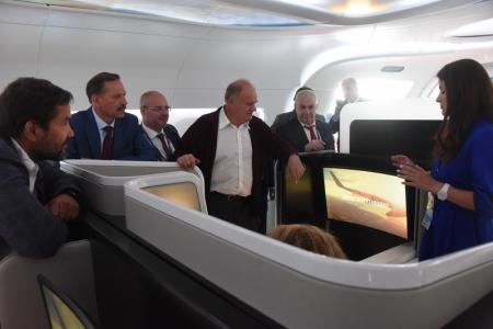 Г.А. Зюганов посетил аэрокосмический салон МАКС-2019 в подмосковном Жуковском