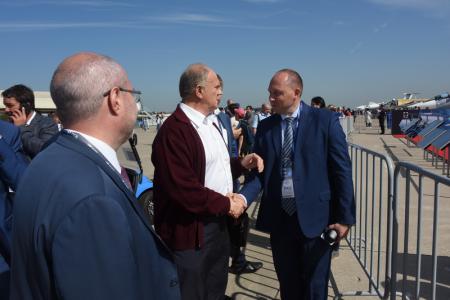 Г.А. Зюганов посетил аэрокосмический салон МАКС-2019 в подмосковном Жуковском
