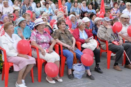 Выборы в Новосибирске. На ОбьГЭСе прошла встреча с кандидатом на пост мэра Анатолием Локтем