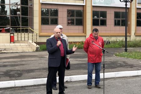 Ни одного голоса Единой России! Акция протеста марийских коммунистов