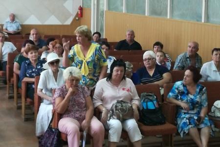 Саратовская область. Ольга Алимова отчиталась перед избирателями Красноармейский район