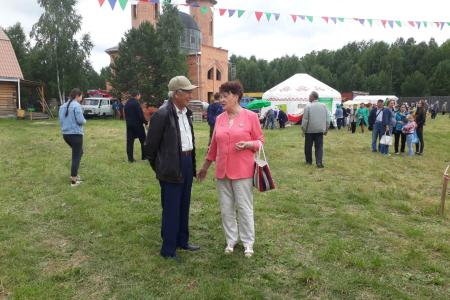 Тобольск. Лидер тюменских коммунистов Т.Н. Казанцева приняла участие в XII национальном фестивале «Искер-жыен»