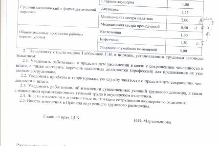 Свердловская область. Коммунисты помогают работникам акушерского отделения Качканарской ЦГБ отстоять трудовые права