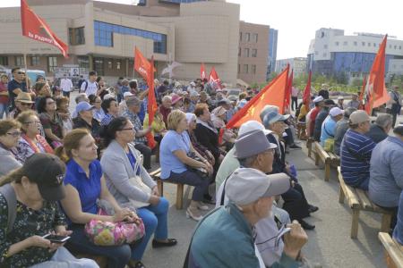 Митинг в Якутии. Наш протест будет нарастать!