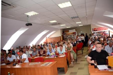 В.И. Соболев принял участие в работе IV совместного Пленума Ставропрольского крайкома и КРК краевого отделения КПРФ