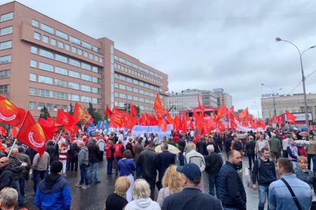 Сергей Обухов о реакции либералов и охранителей на митинг КПРФ в Москве за честные выборы