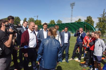Г.А. Зюганов прибыл с рабочим визитом в город Орел