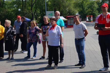 Коммунисты города Тюмени отметили "День физкультурника"