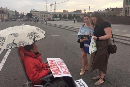 Кандидат в депутаты Тульской облдумы от КПРФ Юрий Корецких объявил сухую голодовку