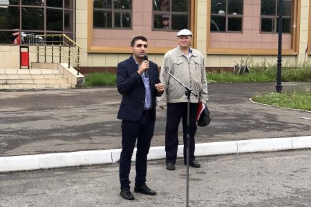 Ни одного голоса Единой России! Акция протеста марийских коммунистов