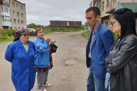 Камчатский край. Кандидаты в депутаты от КПРФ активно встречаются с избирателями