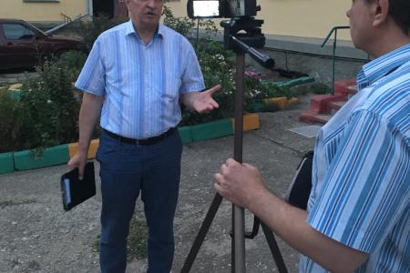 Республика Крым. Коммунист-депутат Госдумы Н.И. Осадчий провел встречи во дворах города-героя Керчь