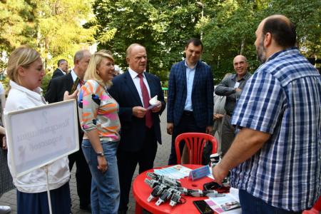 Г.А. Зюганов: «Я надеюсь, что выборы нам помогут выйти на дорогу устойчивого развития»