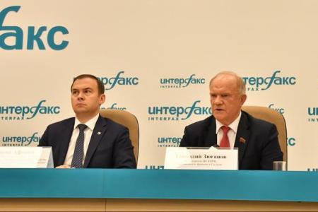 Г.А.Зюганов обратился в центризбироком и генпрокуратуру в с связи с искажением наименования КПРФ на выборах в Тульскую облдуму 