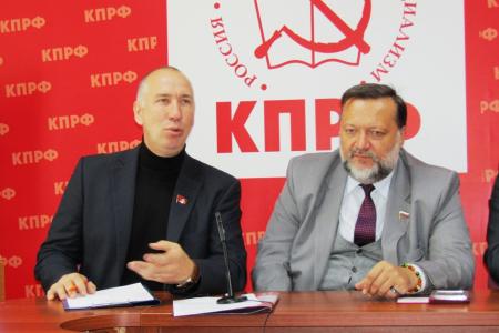 Состоялся рабочий визит секретаря ЦК КПРФ П.С.Дорохина  в Курган
