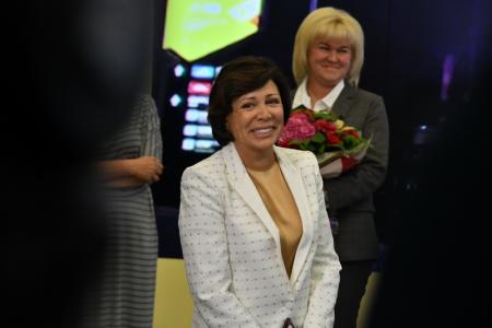 Г.А. Зюганов выступил на открывшейся в Госдуме выставке «Ирина Роднина. Непобедимая»