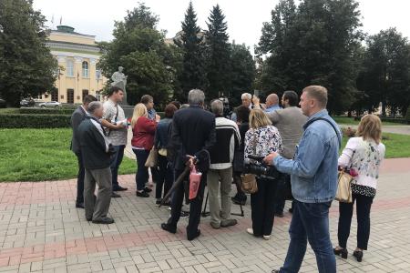Павел Грудинин в Великом Новгороде: Власть не может выиграть честно