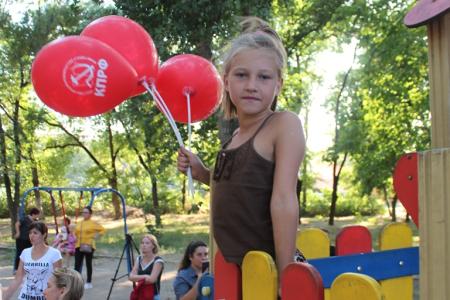 Республика Крым. В пос. Гвардейское Симферопольского района в пятый раз состоялся традиционный детский праздник, посвящённый Дню Знаний