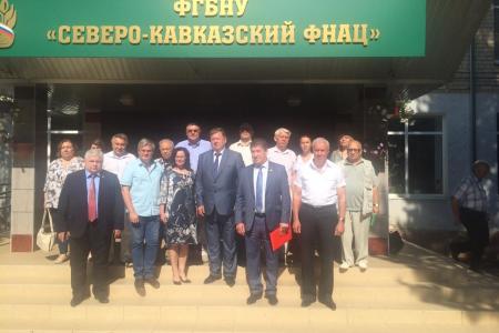 Состоялся рабочий визит в Ставропольский край В.И. Кашина