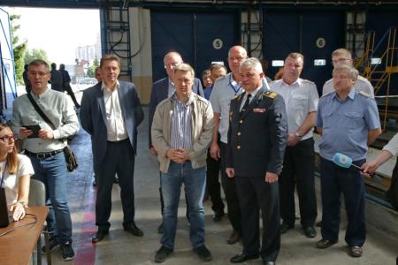Анатолий Локоть проверил работы по модернизации составов новосибирского метро