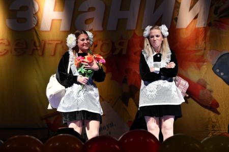 Г.А. Зюганов принял участие в торжественных мероприятиях, посвященных Дню Знаний, в Совхозе имени Ленина