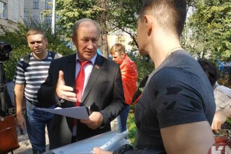 Москва. В.Ф. Рашкин провел встречу с сотрудниками холдинга «Мостакси»