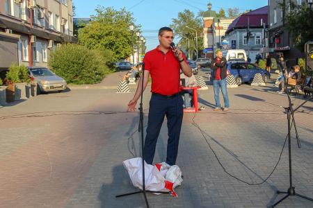 Томские коммунисты провели митинг в рамках всероссийской акции протеста