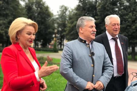 Павел Грудинин в Великом Новгороде: Власть не может выиграть честно
