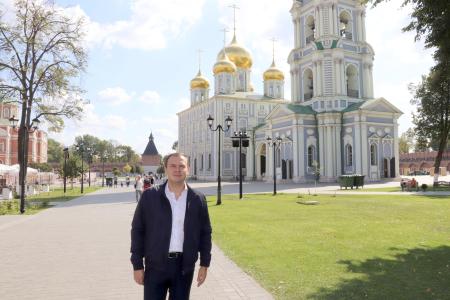 Юрий Афонин проголосовал на выборах в Туле