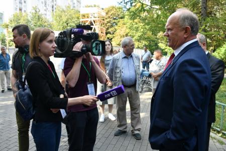 Г.А. Зюганов: «Я надеюсь, что выборы нам помогут выйти на дорогу устойчивого развития»