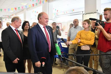 Г.А. Зюганов: «Я надеюсь, что выборы нам помогут выйти на дорогу устойчивого развития»