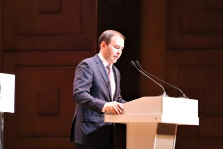 Юрий Афонин принял участие в церемонии вступления Анатолия Локтя в должность мэра Новосибирска