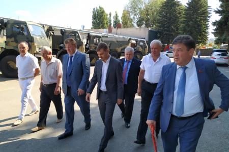 Состоялся рабочий визит в Ставропольский край В.И. Кашина