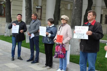 Воронеж. Лизюкова, 50 (а): жители и здравый смысл победили
