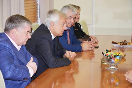 Казбек Тайсаев находится с рабочим визитом на Кавказе