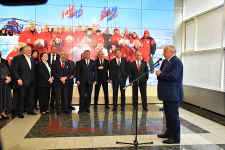 Г.А. Зюганов принял участие в открытие выставки, посвященной юбилею А.Н. Чилингарова